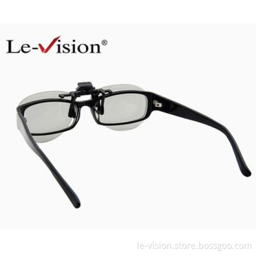 Polarized 3D Glasses Lenses without PC Frame for Passive System